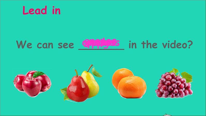 人教PEP 三年级英语下册 Unit 5 Do you like pears Part A第1课时课件+素材03