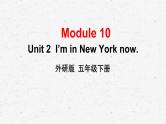 外研版英语五年级下册Module 10 Unit 2课件