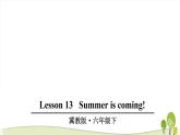 2021冀教版英語六年級(jí)下冊(cè)lesson 13優(yōu)秀課件