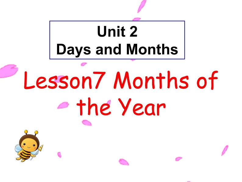 四年级英语下册课件-Lesson 7 Months of the Year（64）-冀教版01