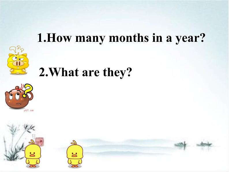 四年级英语下册课件-Lesson 7 Months of the Year（57）-冀教版第2页