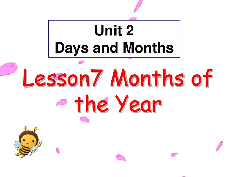 四年级英语下册课件-Lesson 7 Months of the Year（11）-冀教版01