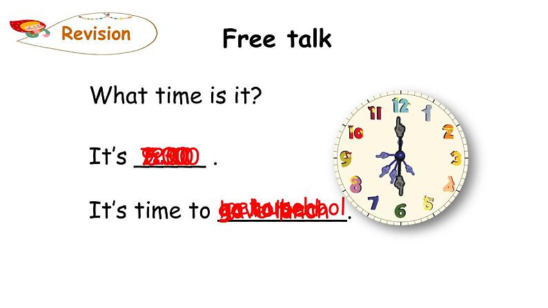 PEP小学英语五年级下册 unit 1  My day  Part A Let's try & Let's talk  课件+素材03