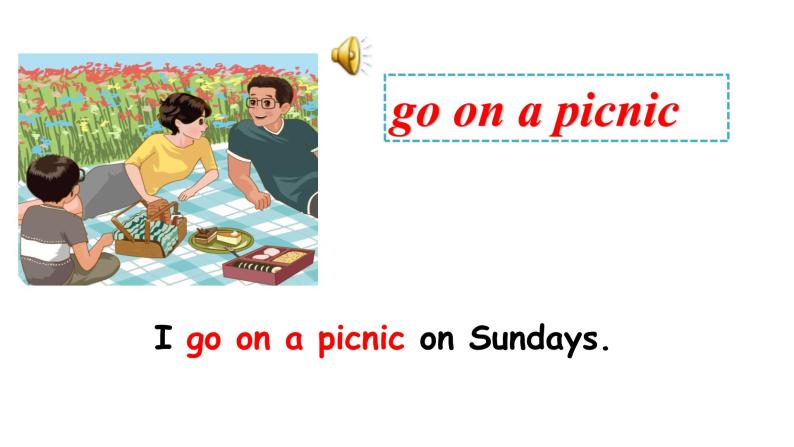 mp3go swimming.mp3go on a picnic.