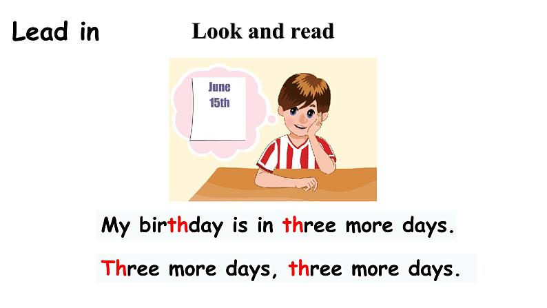 PEP小学英语五年级下册 unit 4  When is  the art  show  Part A Let's spell  课件+素材03