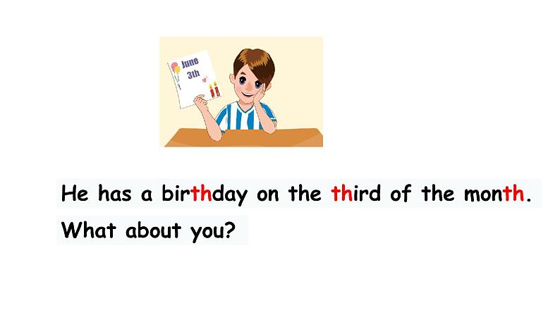 PEP小学英语五年级下册 unit 4  When is  the art  show  Part A Let's spell  课件+素材06