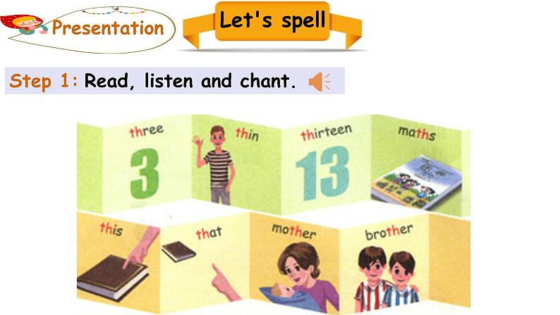 PEP小学英语五年级下册 unit 4  When is  the art  show  Part A Let's spell  课件+素材07