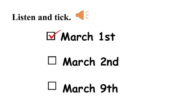 PEP小学英语五年级下册 unit 4  When is  the art  show  Part B Let's try & Let's talk  课件+素材04