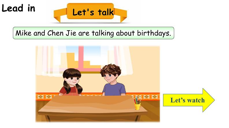 PEP小学英语五年级下册 unit 4  When is  the art  show  Part B Let's try & Let's talk  课件+素材06