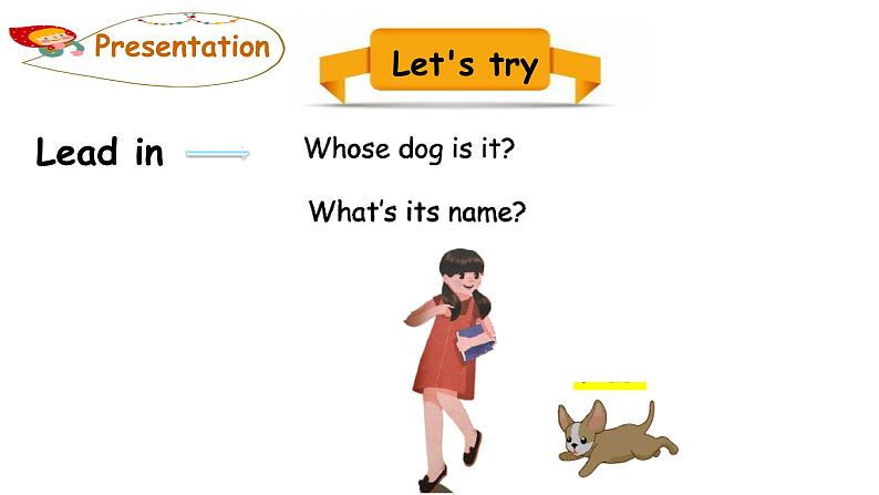 PEP小学英语五年级下册 unit 5  Whose dog is it   Part B Let's try & Let's talk  课件+素材03