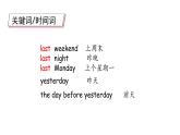 PEP小学英语六年级下册  Unit  2  Last weekend    B Let's learn& Look and talk     ppt课件+教学教案