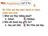 PEP小学英语六年级下册  Unit  3What  did  you  do   B Let's try&Let's talk     ppt课件+教学教案