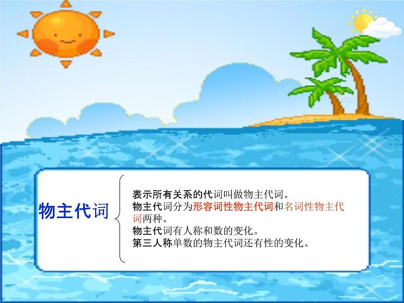 人教PEP版小升初英语《代词专题复习》精品教学课件PPT优秀课件03