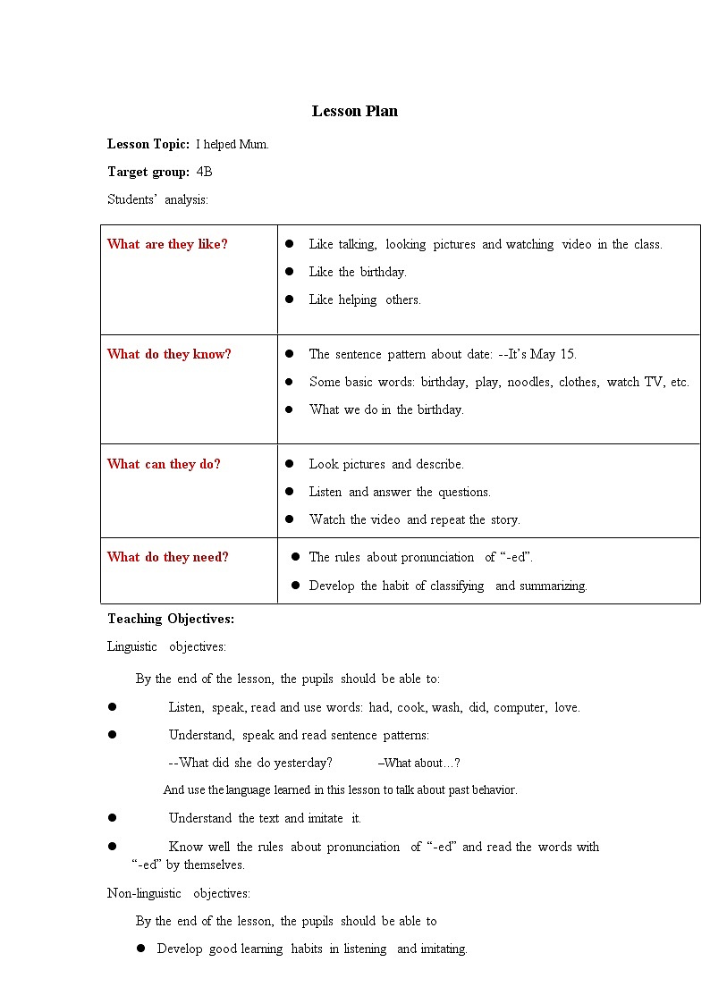 外研版3起四年级下册 Module7 unit1 《I helped Mum》课件PPT01