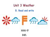 人教版（PEP）英语四年级下册Unit 3 B Read and write 课件