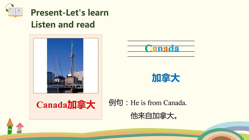 2.人教pep版-三下unit1-partA-Let's learn & Let's chant 课件PPT04