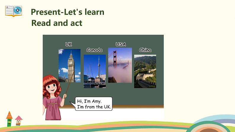 2.人教pep版-三下unit1-partA-Let's learn & Let's chant 课件PPT07