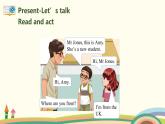 4.人教pep版-三下unit1-partB-Let's talk & Look and say 课件PPT