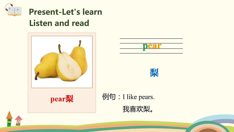 2.人教pep版-三下unit5-partA-Let's learn & Let's chant 课件03