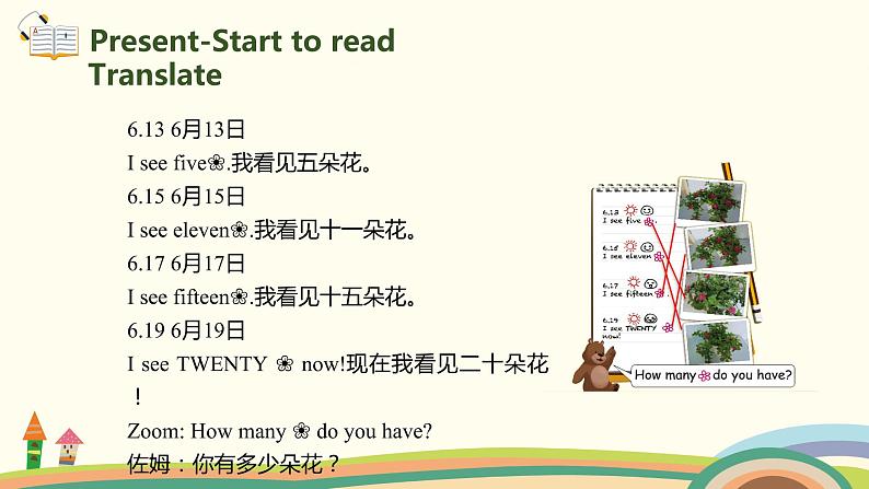 6.人教pep版-三下unit6-partB-Start to read & Let's check & Let's sing 课件04