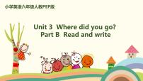 人教版 (PEP)六年级下册Unit 3 Where did you go? Part B优质课ppt课件