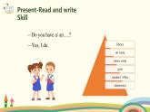 6.人教pep版-四下unit1-partB-Read and write & Let's check & Let's sing 精品PPT课件