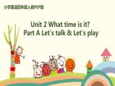 1.人教pep版-四下unit2-partA-Let's talk & Let's paly 精品PPT课件