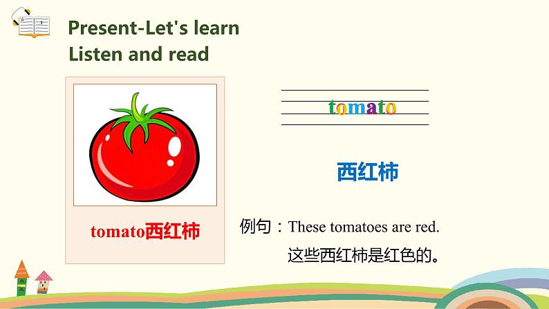 2.人教pep版-四下unit4-partA-Let's learn & Let's chant 精品PPT课件03