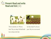 6.人教pep版-四下unit4-partB-Read and write & Let's check & Let's sing 精品PPT课件