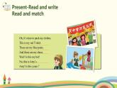 6.人教pep版-四下unit5-partB-Read and write & Let's check & Let's sing 精品PPT课件