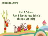 6.人教pep版-三上unit2-partB-Start to read&Let’s check&Let’s sing精品PPT课件