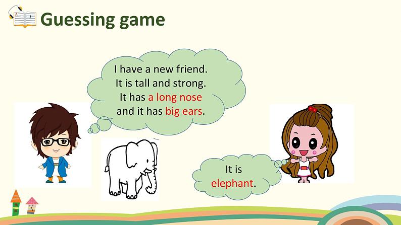 5 四英人上 Unit 3 Part B Let's learn＆  Say and draw精品PPT课件04