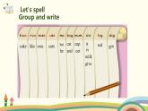 3 四英人上 Unit 6 Part A Let's spell精品PPT课件