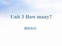 英语三年级下册Unit 6 How many? Part A备课ppt课件