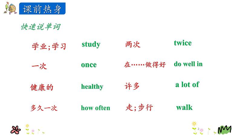 陕旅 英语 六上 Unit 2 第四课时 PPT课件02