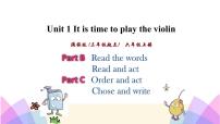 2020-2021学年Unit 1 It's time to play the violin教学课件ppt