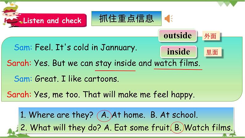 人教版（PEP）小学英语六年级上册 Unit 6 How do you feel PA Let's talk 同步课件+教案+同步练习06