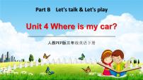 人教版 (PEP)三年级下册Unit 4 Where is my car? Part B教学ppt课件