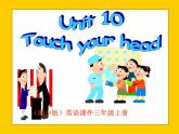 湘少版英语三年级下册 Unit 10 Touch your head课件2