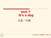 湘少版英语三年级下册 Unit 7 It's a dog课件1