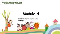 小学Module 4Unit 2 What’s the matter with Daming?教课课件ppt