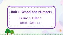 英语三年级上册Lesson 1 Hello!评优课课件ppt