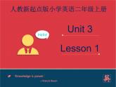 人教新起点英语二年级上Unit3 lesson1《My Friends》课件