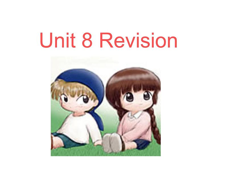 英语二年级上人教版(新起点)《Unit 8 Revision》课件01