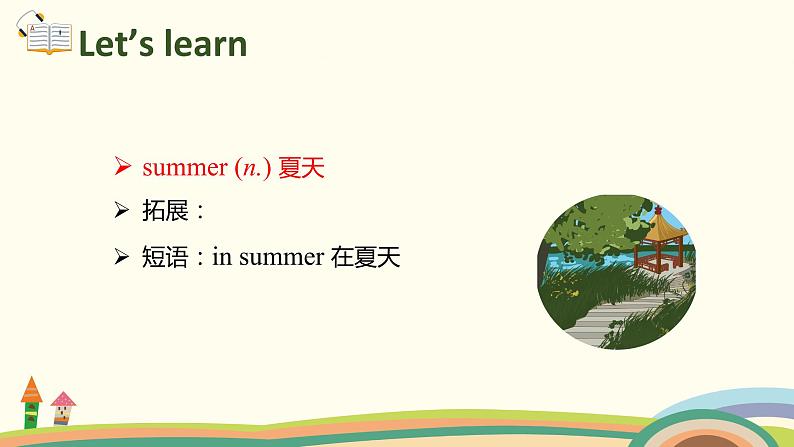 2. 人教版五年级下Unit 2 Part A Let's learn ＆ Read and match 精品PPT课件04