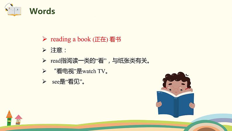 2. 人教版五年级下Unit 6 Part A Let's learn & Look and say 精品PPT课件06