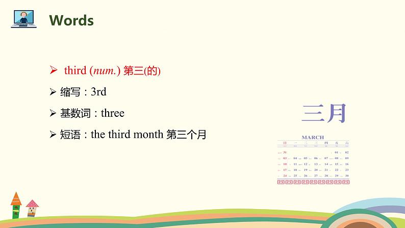 2. 人教版五年级下Unit 4 Part A Let's learn & Ask and answer 精品PPT课件05