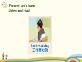 5 .五英人上 Unit1-partB-Let's learn& Match and say精品PPT课件