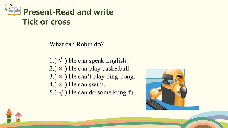 6.五英人上 .五英人上 Unit4-partB- Read and write & Let's check & Let's wrap it up精品PPT课件03