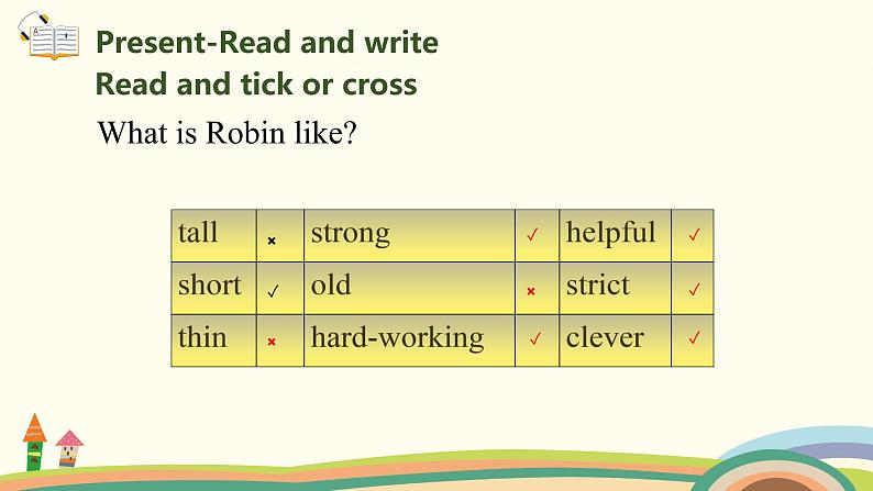 6 .五英人上 Unit1-partB-Read and write& Let’s check&Let’s wrap it up精品PPT课件03